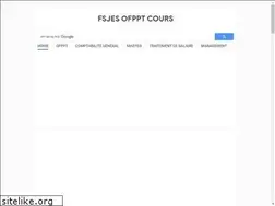 Sites similar to fsjesglm-cours.blogspot.com