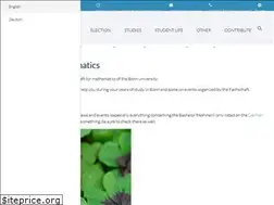 Sites similar to fsmath.uni-bonn.de