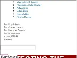 Sites similar to fsmb.org