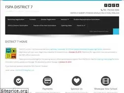 Sites similar to fspadistrict7.com