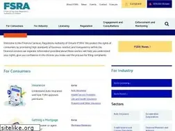 Sites similar to fsrao.ca