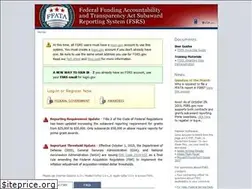 Sites similar to fsrs.gov