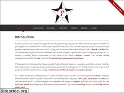 Sites similar to fstar-lang.org