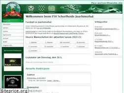 Sites similar to fsv-schorfheide.de