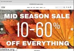 Sites similar to fswshoes.com.au