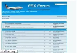 Sites similar to fsxforum.de
