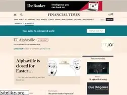 Sites similar to ftalphaville.ft.com