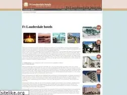Sites similar to ftlauderdalehotels.com