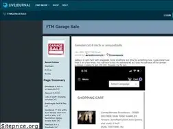 Sites similar to ftmgaragesale.livejournal.com