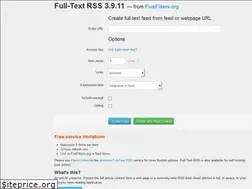 Sites similar to ftr.fivefilters.org