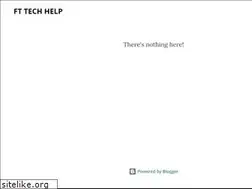 Sites similar to fttechhelp.blogspot.com