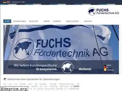 Sites similar to fuchs-ag.de