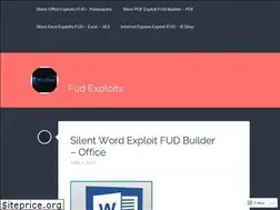 Sites similar to fudexploit.wordpress.com