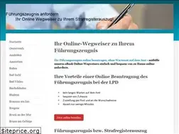 Sites similar to fuehrungszeugnis.at