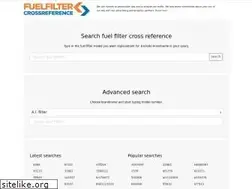 Sites similar to fuelfilter-crossreference.com