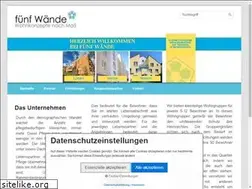 Sites similar to fuenfwaende.de