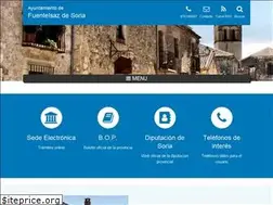 Sites similar to fuentelsazdesoria.es