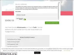 Sites similar to fuerbitten-taufe.de