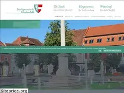 Sites similar to fuerstenfeld.gv.at