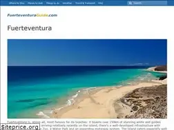 Sites similar to fuerteventuraguide.com