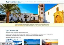 Sites similar to fuerteventuralive.de