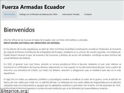 Sites similar to fuerzasarmadasecuador.org