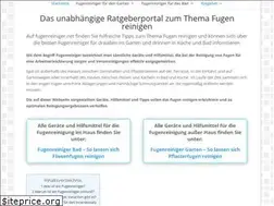 Sites similar to fugenreiniger.net