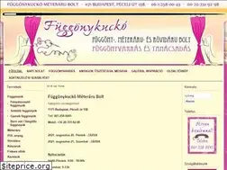 Sites similar to fuggonykucko.hu