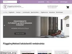Sites similar to fuggonyneked.hu