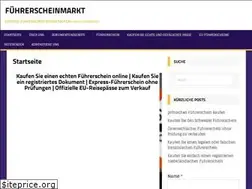 Sites similar to fuhrerscheinemarkt.com