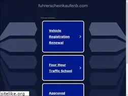 Sites similar to fuhrerscheinkaufenb.com