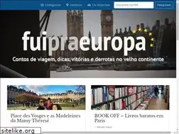 Sites similar to fuipraeuropa.com.br