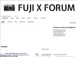 Sites similar to fuji-x-forum.de