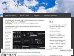 Sites similar to fuji-x-secrets.net