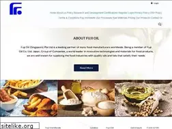 Sites similar to fujioil.com.sg