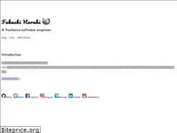 Sites similar to fukuchiharuki.me
