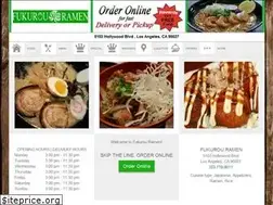 Sites similar to fukurouramen.com
