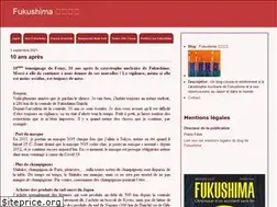 Sites similar to fukushima-blog.com