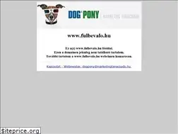 Sites similar to fulbevalo.hu