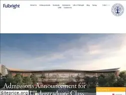 Sites similar to fulbright.edu.vn