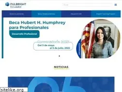 Sites similar to fulbright.org.ec