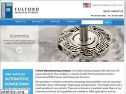 Sites similar to fulfordmfg.com
