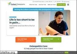 Sites similar to fulhamosteopaths.co.uk