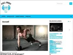 Sites similar to full-body.fr