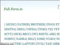 Sites similar to full-form.in