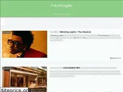 Sites similar to full-of-english.com