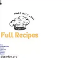 Sites similar to full-recipes.com