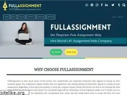 Sites similar to fullassignment.com