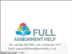 Sites similar to fullassignmenthelp.co.uk
