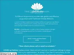 Sites similar to fullbloomacupuncture.com